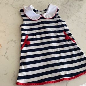 The Beaufort Bonnet Co. girls striped dress